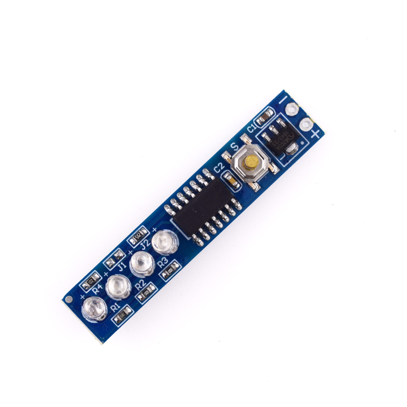 Модуль индикатора емкости литиевой батареи для 3 аккумуляторов 18650, 12в